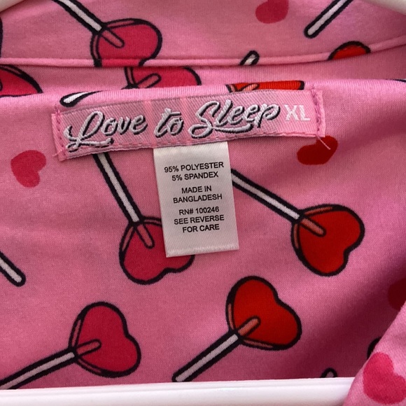 Love to sleep X-Large woman’s pajamas - Picture 10 of 10